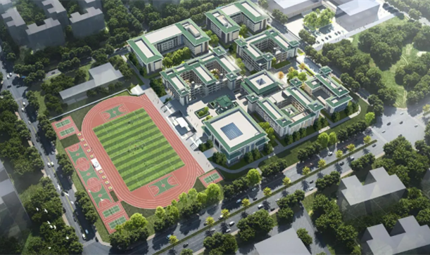 点击查看→这所中学即将竣工，今年9月正式投用！